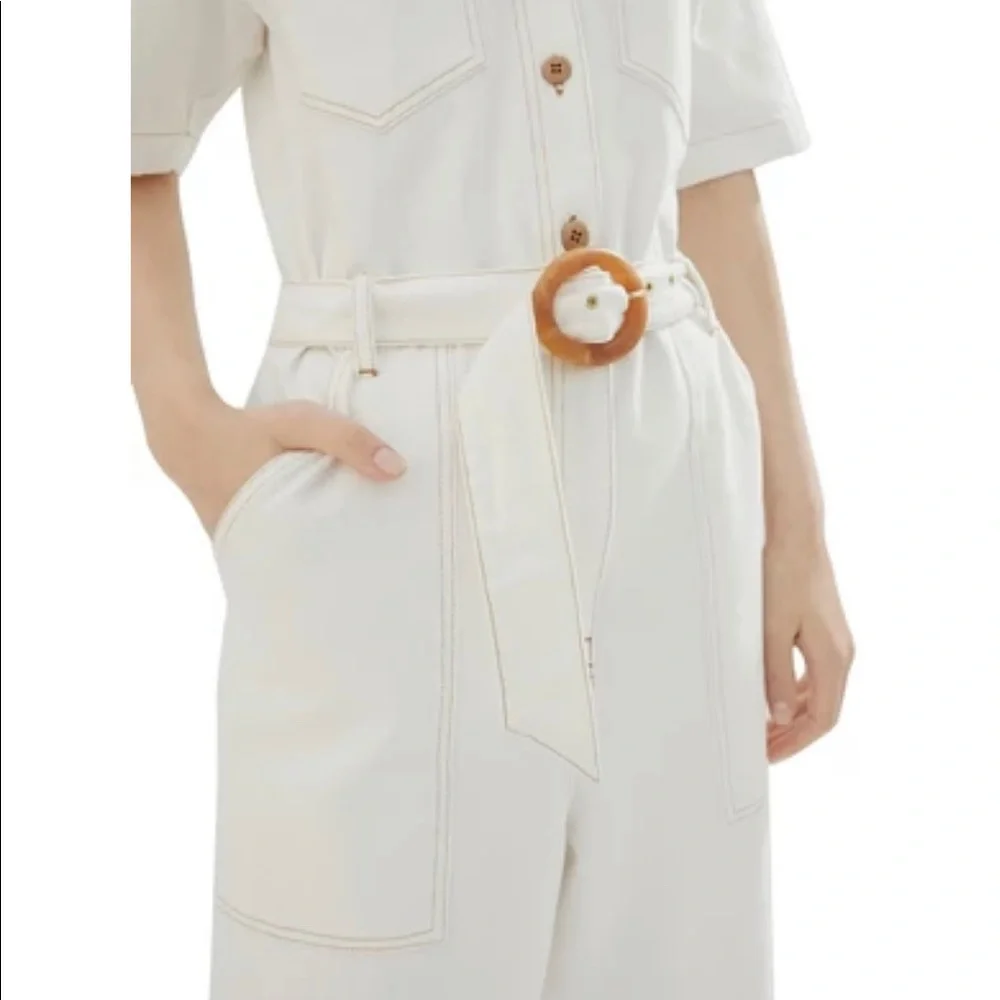 Arlo Belted Jumpsuit. NWT - Picture 2 of 7